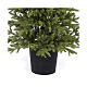 Sapin en pot 120 cm full poly feel real vert s3