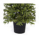 Pinetto 120 cm full Poly Feel Real verde base vaso s3