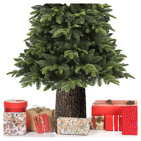 Base albero Natale per alberi 120-150 cm tronco resina 45x30 cm