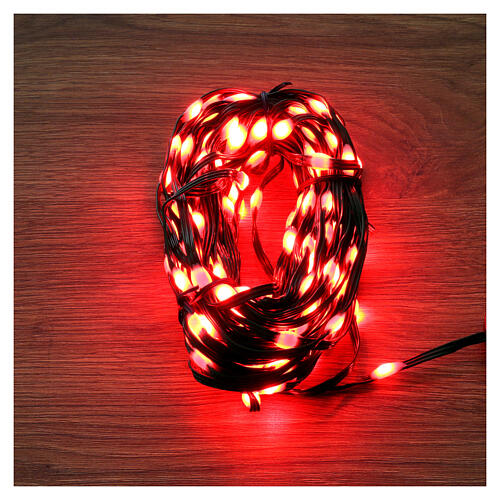 Cadena luminosa smart 10 m con control remoto y aplicación uso int-ext 3