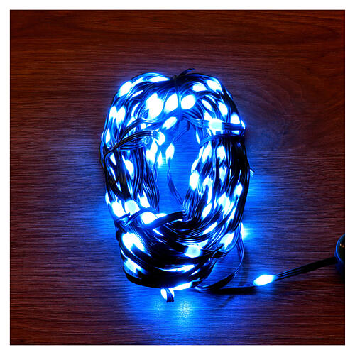 Cadena luminosa smart 10 m con control remoto y aplicación uso int-ext 7