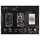 Smart string lights 200 LEDs, 49 ft remote and app, indoor/outdoor s4