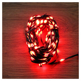 Corrente luminosa smart 200 LEDs 15 m com controle remoto e aplicativo para interior/exterior