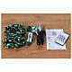 Cadena luminosa 400 led smart con control remoto y aplicación uso int-ext 20 m s10