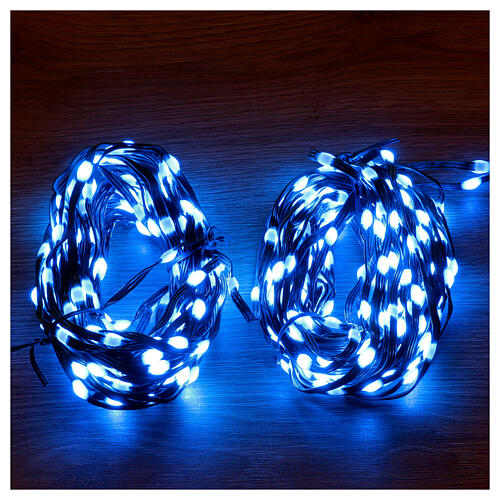 Catena luminosa 400 led smart con telecomando e app uso int-est 20 metri 7