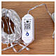 Catena 400 led smart 20 metri con telecomando e app uso int-est s8