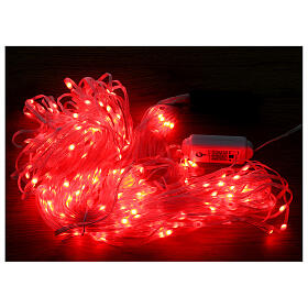 Smart-Lichterkaskade für Weihnachtsbäume, 360 LEDs, RGB, mit Fernbedienung und App – 180 cm, für innen und außen