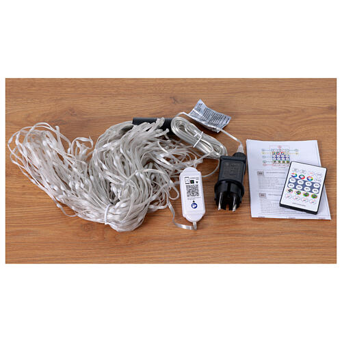 Tree Curtain 360 LEDs with Remote Control and App for Indoor-Outdoor Use 10