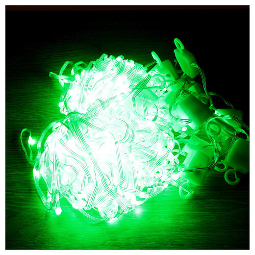 Cortina 400 LEDs 2x2 m com controle remoto e app interior/exterior 5