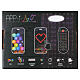 Cortina 400 LEDs 2x2 m com controle remoto e app interior/exterior s4