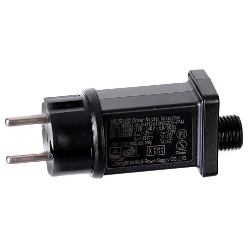 Christmas cookie infinity light multicolored LED internal use 60 cm 4