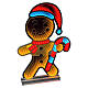 Christmas cookie infinity light multicolored LED internal use 60 cm s2