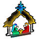 Nativity with Infinity Light, multicoloured LEDs, indoor/outdoor, 26 in s2