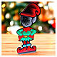 Christmas elf with Infinity Light, multicoloured LEDs, indoor/outdoor, 32 in s1