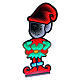Christmas elf infinity light multicolored LED internal use 80 cm s2