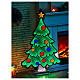 Albero di Natale infinity light led multicolor uso int-est  120 cm s1