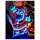 Papá Noel Infinity Light led multicolor uso int ext 120 cm s1