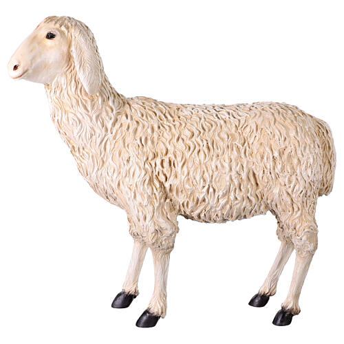 Sheep head turned slightly to the left nativity scene 160 cm Lando Landi 1