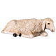 Lying sheep, resin statue for 160 cm Lando Landi's Nativity Scene s3