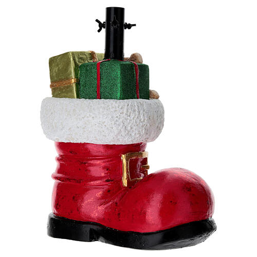 Base per albero stivale con regali 35x25x45 cm 6