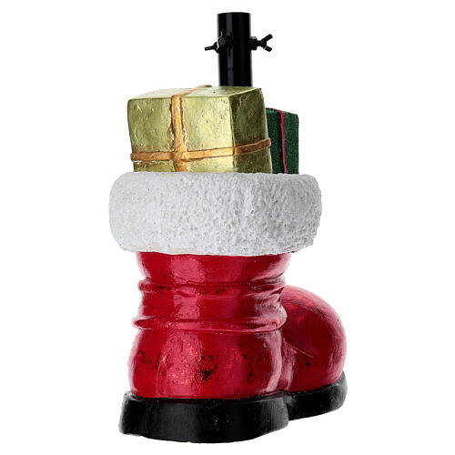 Base per albero stivale con regali 35x25x45 cm 7