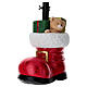 Base per albero stivale con regali 35x25x45 cm s3
