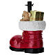 Base per albero di Natale 150-210 cm stivale con regali 35x25x45 cm s7