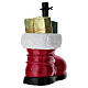 Base per albero di Natale 150-210 cm stivale con regali 35x25x45 cm s8
