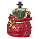 Base per albero Natale sacco rosso con regali 40x30x35 cm s5