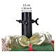 Base per albero Natale 180-240 cm sacco rosso con regali 40x30x35 cm s4