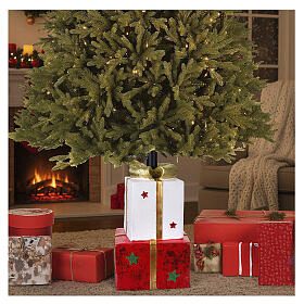Base per albero Natale due pacchi regalo 25x20x40 cm