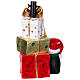 Base per albero Natale regali e pinguino 30x20x45 cm s5