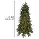 Choinka Tanelin 240 cm, 4310 LED, Winter Woodland, slim s3