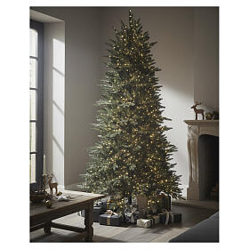 Pre-lit Christmas tree 4310 LEDs Tanelin 240cm Winter Woodland slim