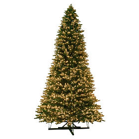 Künstlicher Weihnachtsbaum, Modell Triumph Tree Sherwood Deluxe – 600 cm, mit integrierter Beleuchtung, 3 728 LEDs, Materialmix Poly / PVC