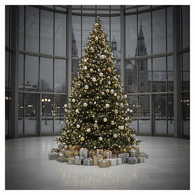 Albero di Natale Triumph tree sherwood deluxe 3728 LED 600 cm int poly PVC
