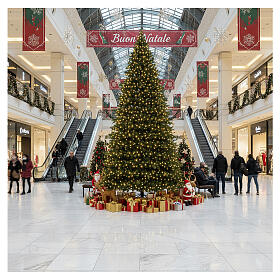 Albero di Natale Triumph tree sherwood deluxe 3728 LED 600 cm int poly PVC