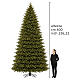 Albero di Natale Deluxe illuminato Poly Triumph treed 3728 LED 600 cm int s3