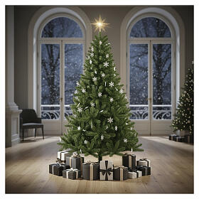 Sapin de Noël Charlton Black Box vert 425 cm PVC