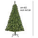Sapin de Noël Charlton Black Box vert 425 cm PVC s3