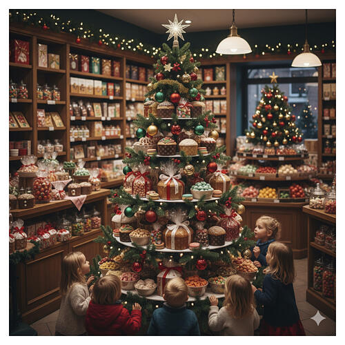 Künstlicher Weihnachtsbaum, Modell Black Box Trees Presentation – 230 cm, grün, mit Aufstellflächen, PVC Softneedle 4