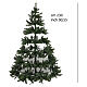 Sapin de Noël Presentation Black Box vert 230 cm PVC s5