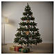 Albero di Natale Black box trees Presentation con ripiani verde 230 cm PVC s2