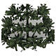 Albero di Natale Black box trees Presentation con ripiani verde 230 cm PVC s5