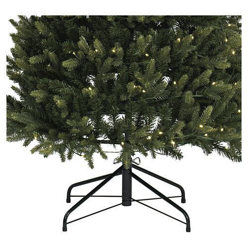 Albero POP-UP prelit 200 LED bianco caldo 180 cm slim Poly mod. Pesci 3