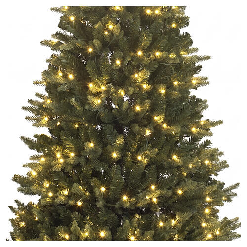 Sztuczna choinka, model Pesci, slim - 180 cm, zielona, ​​200 diod LED, system pop-up,  PE i PVC 7