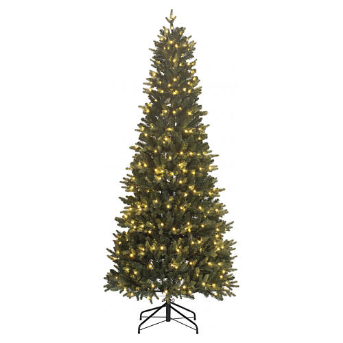 POP-UP prelit tree 200 warm white LED 180 cm slim Poly model Fish 1
