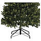 Albero Natale 240 cm POP-UP 500 LED bianco caldo giochi luce mod. Pesci slim Poly s3