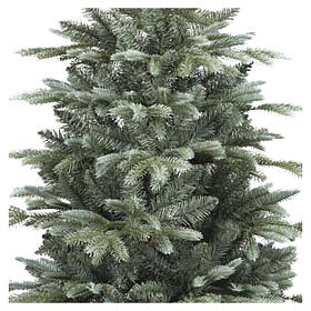Pinetto verde argentato 150 cm in vaso legno misto PE