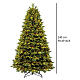Künstlicher Weihnachtsbaum, Modell Green Lux, mit Beleuchtung – 240 cm, grün, 9 000 LEDs, mit Zapfen, Materialmix Poly / PVC s3